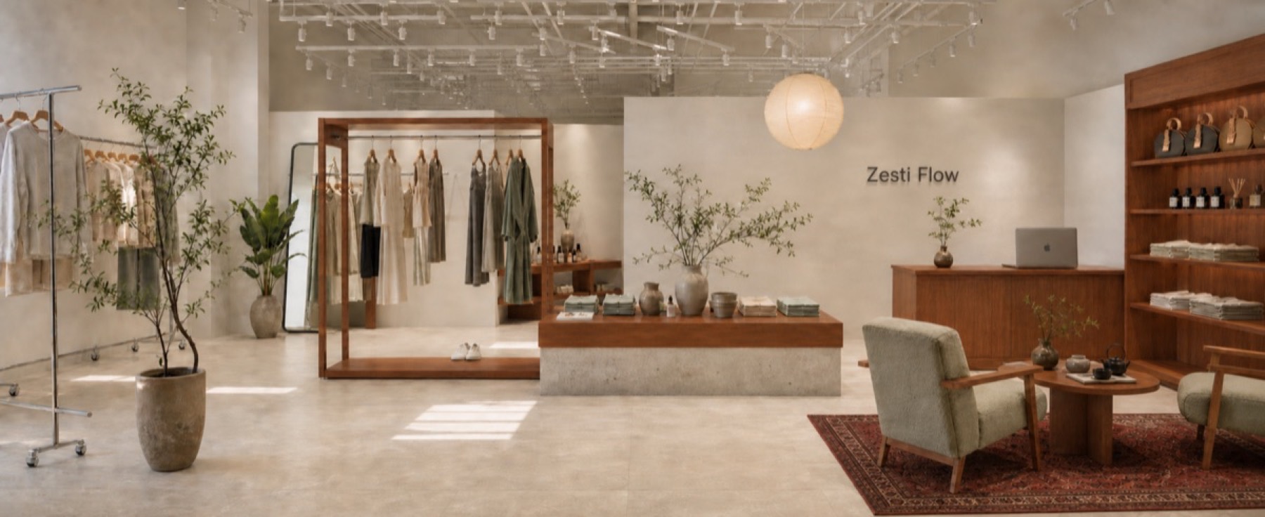 Neutral designer activewear and feminine apparel textures